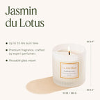 LA JOLIE MUSE Jasmine du Lotus Scented Candles - Image 5