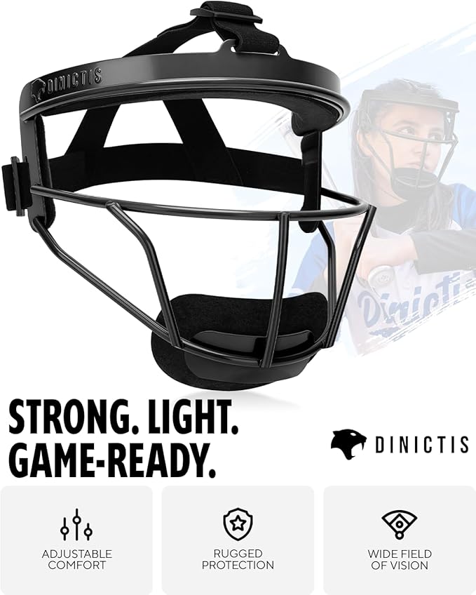 Dinictis Softball Face Mask, Lightweight, Comfortable, - Image 4