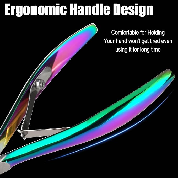 LePinko Professional Cuticle Trimmer kit, Super Sharp Dead Skin Clipper - Image 4