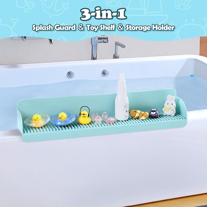 AGPTEK 24 Inch Bathtub Splash Guard - Image 7