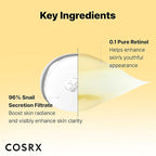COSRX Snail 96% Mucin Power Essence 2ea & Retinol 0.1% Cream Mini Sample 1ea - Image 4