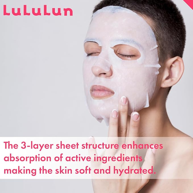 Lululun 32EA Anti Aging Face Mask - Image 4
