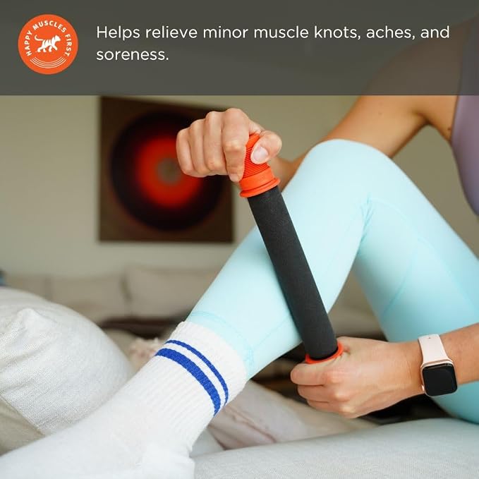 Tiger Tail 11in Massage Stick Portable Roller, Deep Tissue Foam Roller - Image 6