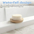 20Pcs Bamboo Soap Dishes 3 Inch Wooden Soap Tray Soaps Holder - Image 4