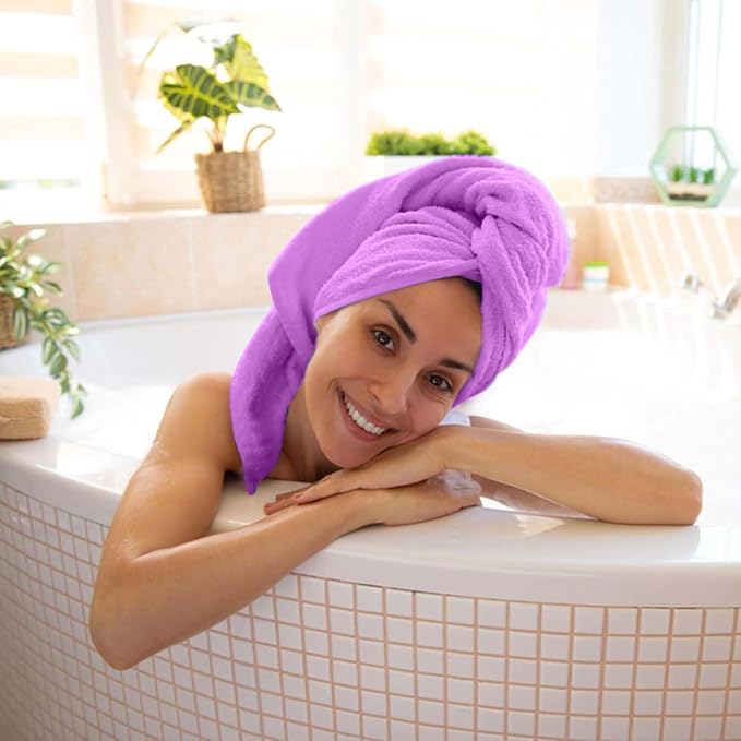 KAHAF COLLECTION 6 Pack Bath Towels Set 100% Ring Spun Cotton, Lightweight - Image 5