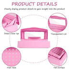 Gusnilo Nail Tool Sterilizer Box Disinfectant Jar Plastic Disinfectant - Image 3