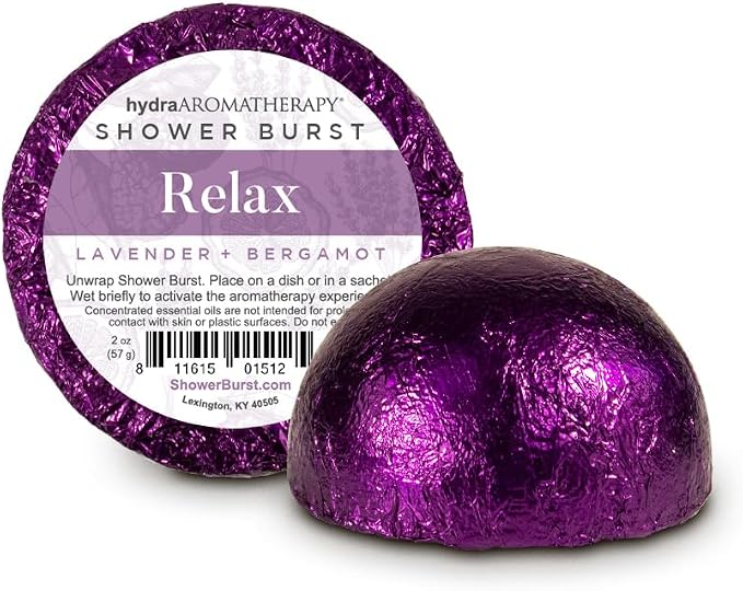 hydraAROMATHERAPY Shower Burst Tablets Essential Oil Steamers Made in USA - Image 3