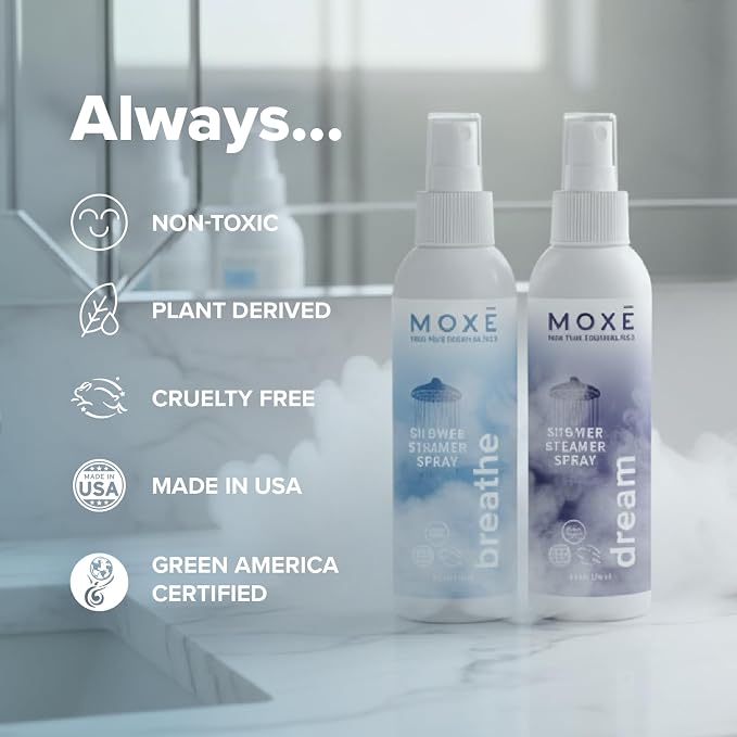 MOXE Shower Steamer Spray, Essential Oils, Natural Sleep Aromatherapy, Made in - Image 7