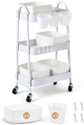 3-Tier Rolling Utility Cart by AOZITA