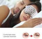 2 in 1 Heated/Ice Eye Mask Moist Heat Eye Mask Lavender & Flaxseed Sinus Pillow - Image 4