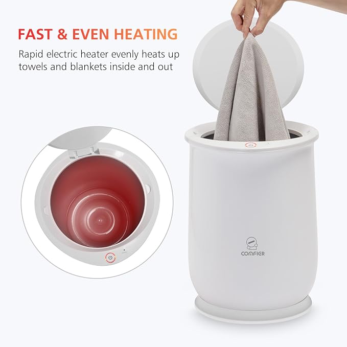COMFIER Hot Towel Warmers for Bathroom, Gifts for Dad, Large Towel Warmer - Image 2