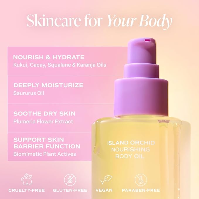 Saltair Body Oil – Silky After Shower and Bath Dry Oil - Image 4