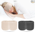 2pcs 100% Handmade Bamboo Sleeping Eye Mask by iCooBreeze