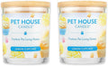 Pet House Candles, Clean Long-Lasting Pet Odor Candles by OneFurAll