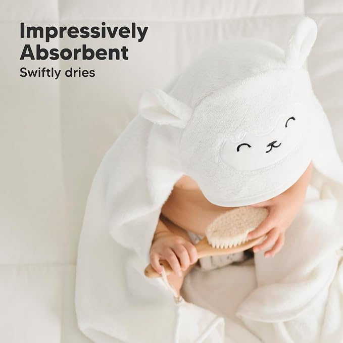 KeaBabies Hooded Baby Towel for Newborn - Image 5