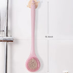 BEDELITE Back Scrubber for Shower, Soft Bath Brush Long Handle for Men & Women - Image 6