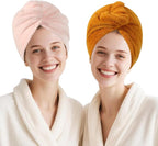 Microfiber Hair Drying Towel Wrap by Unknown