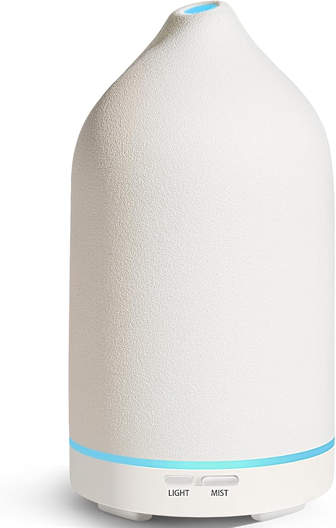 URPOWER 120ML Essential Oil Diffuser Ceramic Aromatherapy Diffuser by URPOWER
