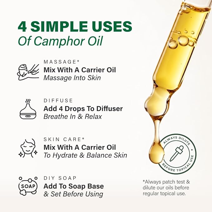 100% Pure Camphor Oil - Image 5