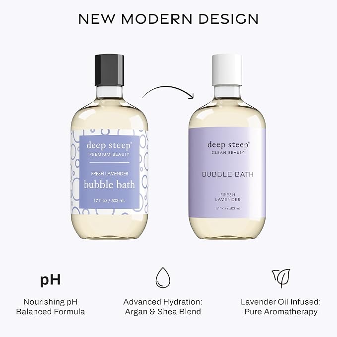 Deep Steep Fresh Lavender Bubble Bath - Image 4