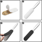 EagleKing Stainless Steel Foot File Refills, 40 Pieces Replacement Pads - Image 4