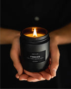 Craft & Kin Premium Smoky Fireside Candle | Scented Candles - Image 3