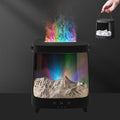 Essential Oil Diffuser, Upgraded Portable Aurora Flame Aromatherapy Scent Aroma by Eiifiter