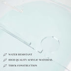 34" Supreme - Clear Acrylic Bathtub Tray Caddy Tub Shelf, Spa Board Luxury - Image 7