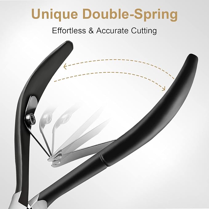 Easkep Cuticle Trimmer and Pusher, Professional Stainless Steel Cuticle Cutter - Image 3