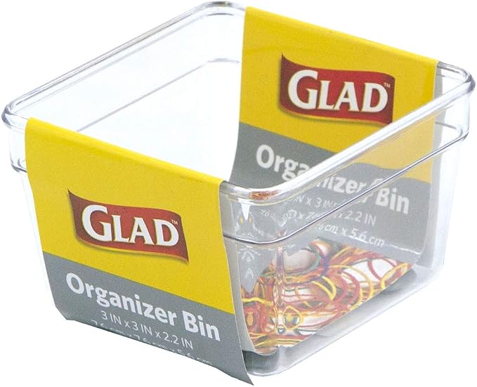 Glad Plastic Drawer Storage Tray – Heavy Duty Organizer Bin - Image 5