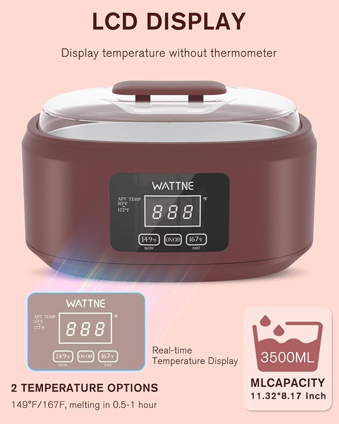 Paraffin Wax Machine for Hand and Feet -Paraffin Wax Warmer Moisturizing Kit - Image 2