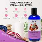 Lick Strawberries and Cream Flavored Massage Oil – 8 oz Edible Body Oil - Image 7