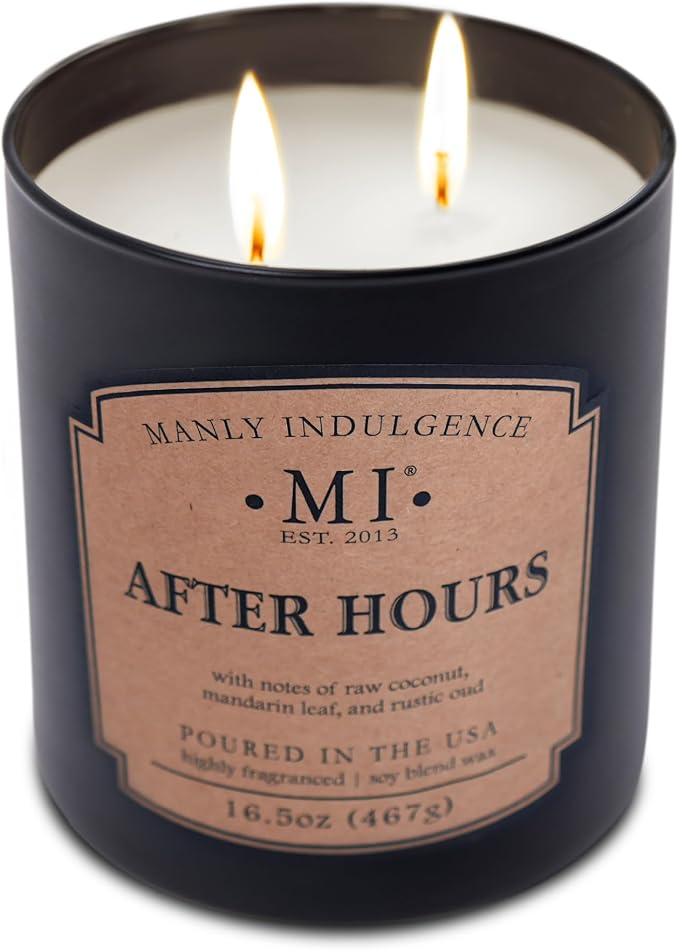 Manly Indulgence After Hours Scented Candles - Image 3