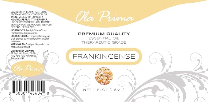 Ola Prima Frankincense Essential Oil 4oz – Frankincense Therapeutic Essential - Image 2