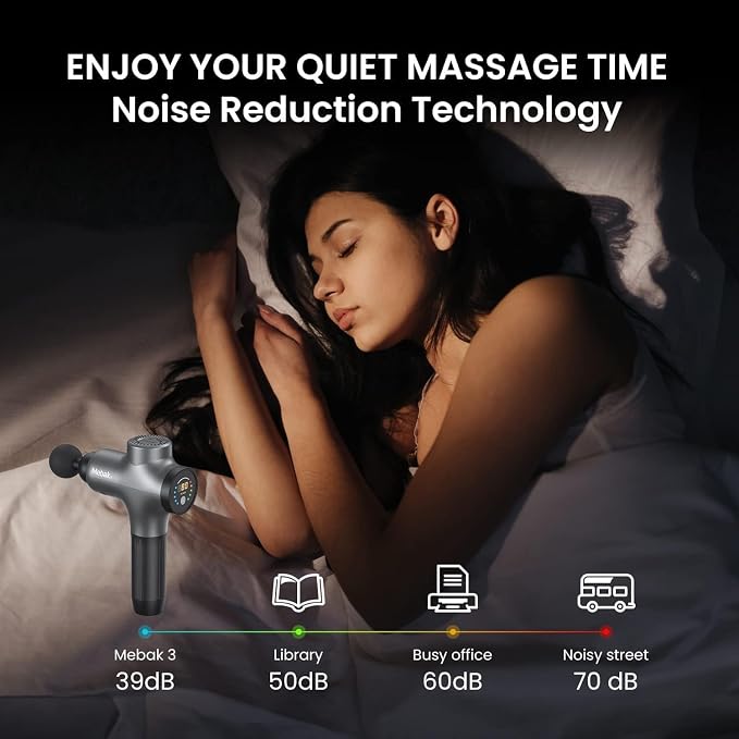 Mebak 3 Massage Gun, Massage Gun Deep Tissue - Image 7