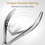 Cuticle Trimmer with Cuticle Pusher - Image 3