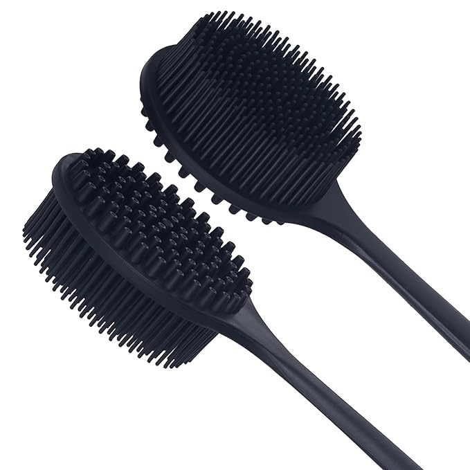 DNC Back Scrubber for Shower Soft Silicone Bath Body Brush - Image 2