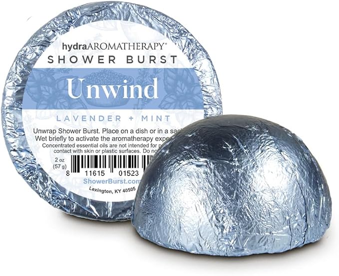 hydraAROMATHERAPY Shower Burst Tablets Essential Oil Steamers Made in USA - Image 4