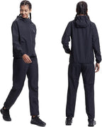 HOTSUIT Sauna Suit Women Machine Washable Sweat Sauna Jacket Pants Anti Rip - Image 3