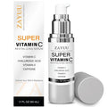 Super Vitamin C Face Serum for Mature Skin: Hydrating Brightening Formula by CAESARTELELLC