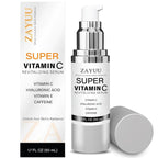 Super Vitamin C Face Serum for Mature Skin: Hydrating Brightening Formula by CAESARTELELLC