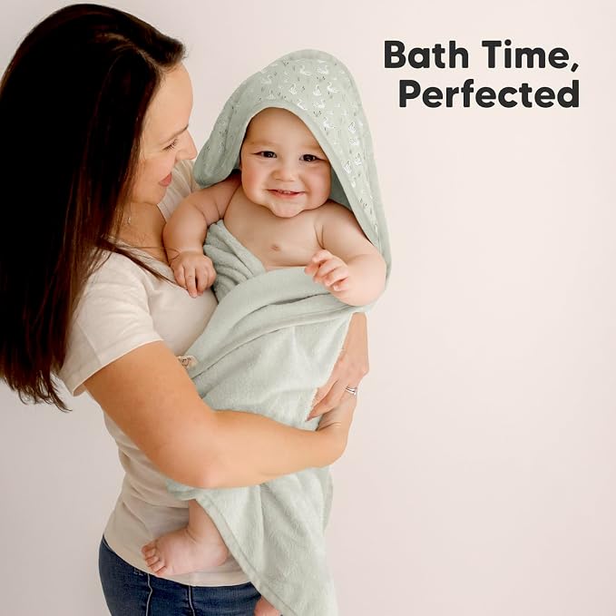 KeaBabies Hooded Baby Towel for Newborn - Image 9