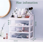 Simbuy Makeup Organizer with 3 Drawers, Bathroom Vanity Countertop Storage - Image 5