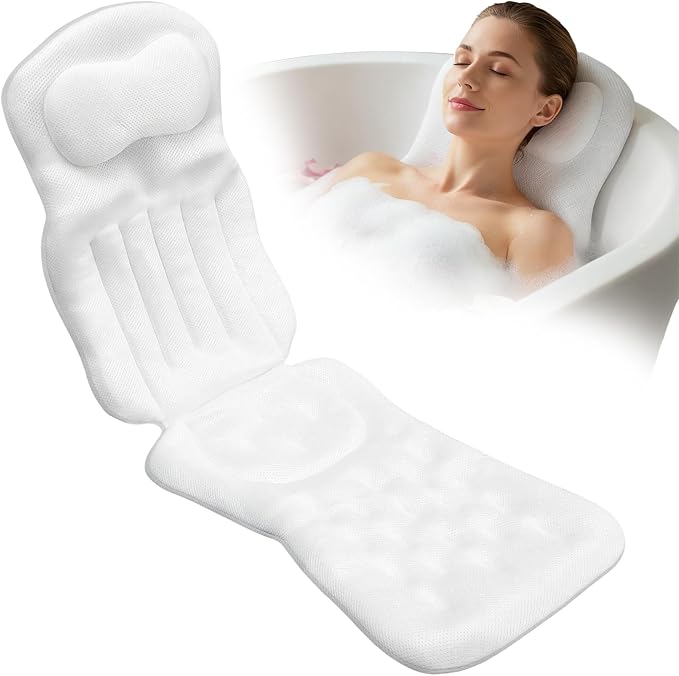 Full Body Bath Pillow for Bathtub, Thick Bathtub Cushion for Soaking Tub by Unknown