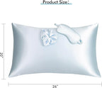 Vegan Silk Sleep Set, Vegan Silk Pillowcase - Image 2