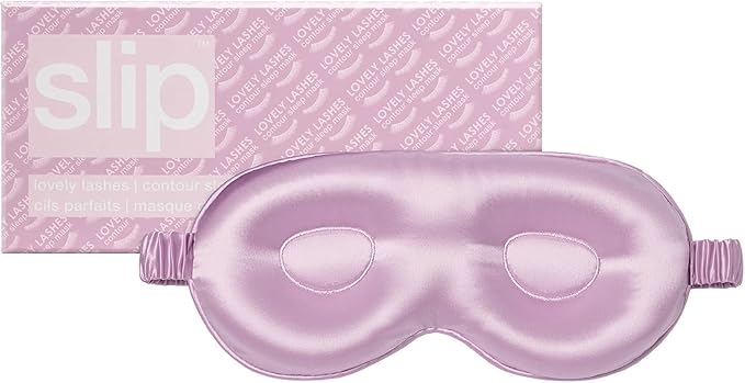slip Pure Silk Contour Sleep Mask: Protect Your Delicate Lashes by SLIP