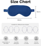 Formé & Found Luxury Silk Sleep Mask, 100% 6A Mulberry Silk Eye Mask - Image 4
