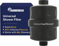 HammerHead Showers® Solid Metal Shower Head Filter – KDF 55 Shower Filter by HammerHeadShowers