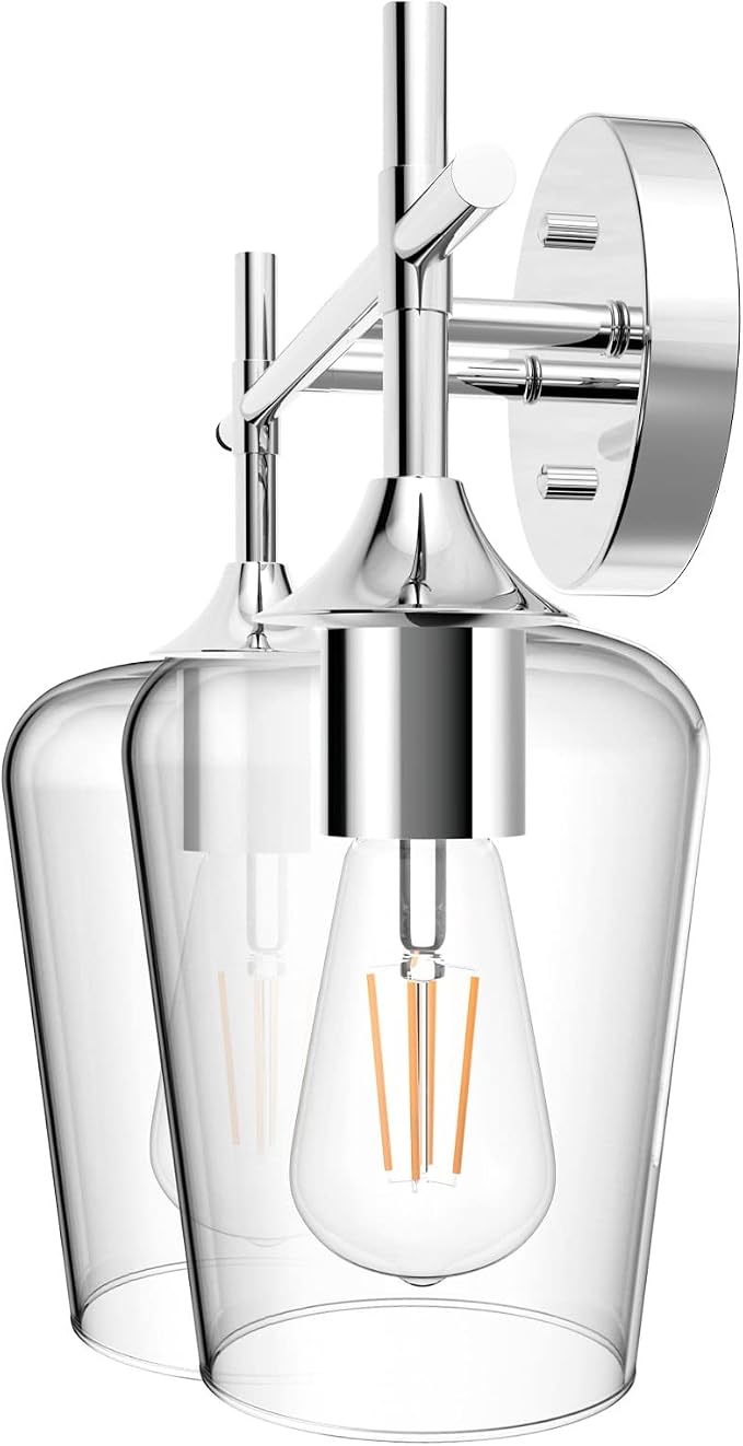 Ralbay Chrome Bathroom Light Fixtures 2-Lights - Image 7