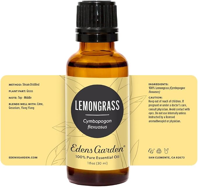 Edens Garden Lemongrass Essential Oil- 100% Pure Premium Grade, Therapeutic - Image 7